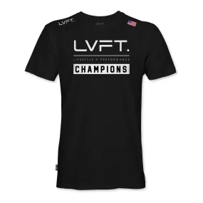 Champions Tee - Black