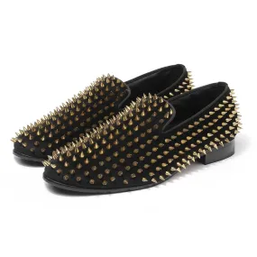 Charlotte 700 Golden Studs Loafers