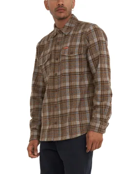 Kalyn Check Shirt - Brown Check