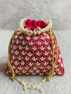 Peora Embroidered Potli Bags