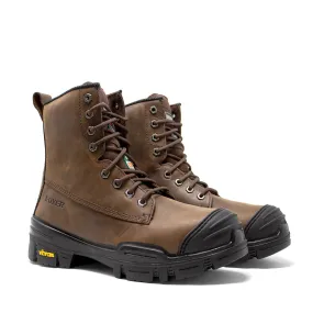 Royer Men's Ventura Arctic Grip Brown 8" Work Boot 6020VTAG