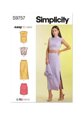 Simplicity Pattern S9757 Misses' Coordinates