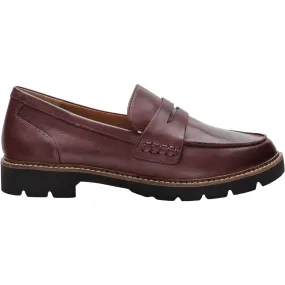 Women's Aetrex Collette Burgundy Leather Loafer