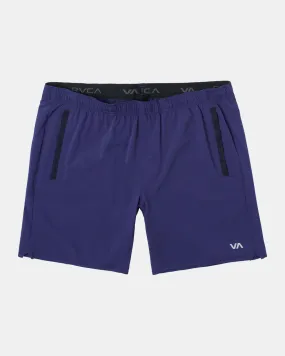 Yogger Stretch 17" Athletic Shorts - Purps